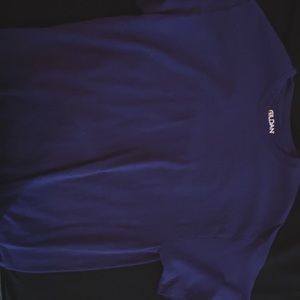 Plain purple T-shirt